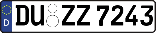 DU-ZZ7243