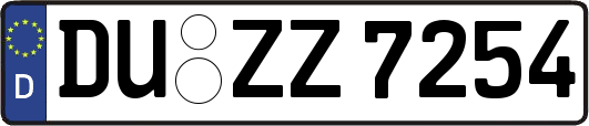 DU-ZZ7254