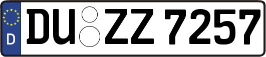 DU-ZZ7257
