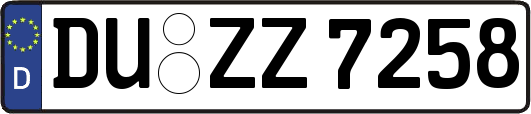 DU-ZZ7258