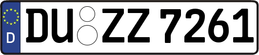 DU-ZZ7261