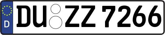 DU-ZZ7266