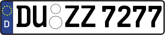 DU-ZZ7277