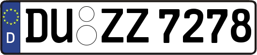 DU-ZZ7278