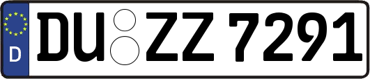 DU-ZZ7291