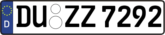 DU-ZZ7292