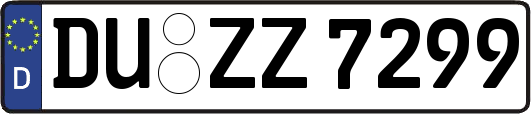 DU-ZZ7299