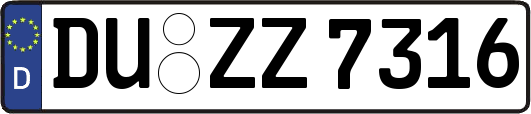 DU-ZZ7316