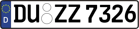 DU-ZZ7326