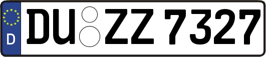 DU-ZZ7327