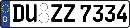 DU-ZZ7334