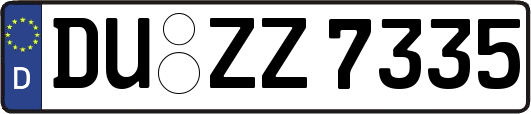 DU-ZZ7335
