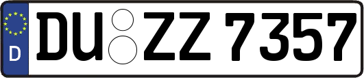 DU-ZZ7357