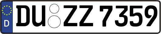 DU-ZZ7359