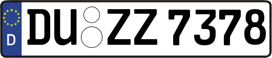 DU-ZZ7378