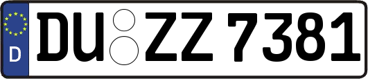 DU-ZZ7381