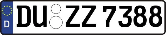 DU-ZZ7388