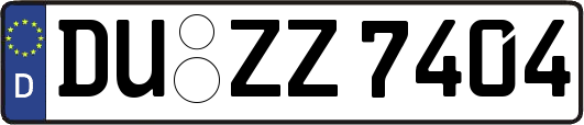 DU-ZZ7404
