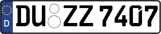 DU-ZZ7407