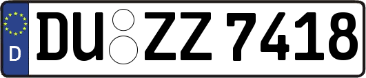 DU-ZZ7418