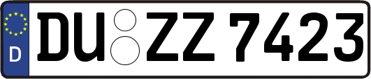 DU-ZZ7423