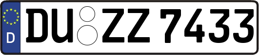 DU-ZZ7433