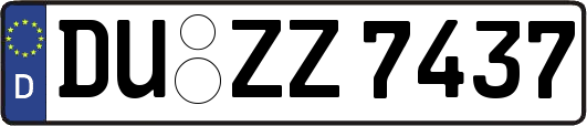 DU-ZZ7437