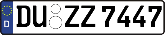 DU-ZZ7447