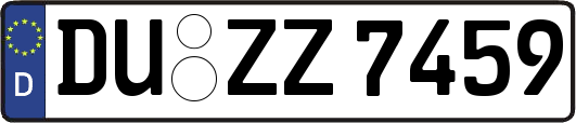 DU-ZZ7459
