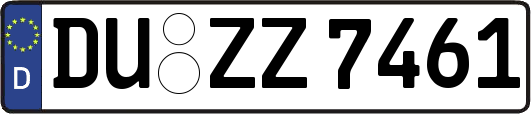 DU-ZZ7461