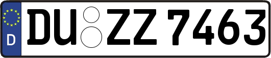 DU-ZZ7463