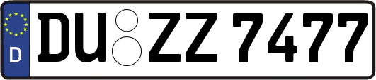 DU-ZZ7477