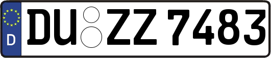 DU-ZZ7483
