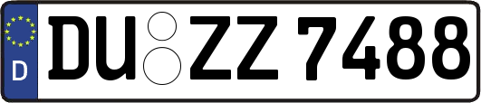 DU-ZZ7488