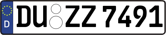 DU-ZZ7491
