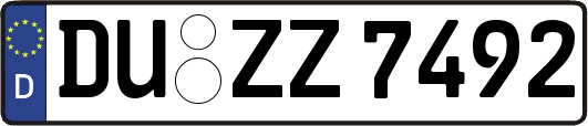 DU-ZZ7492