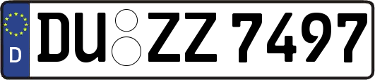 DU-ZZ7497