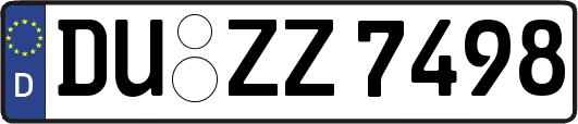 DU-ZZ7498