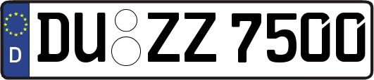 DU-ZZ7500