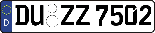 DU-ZZ7502