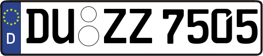 DU-ZZ7505