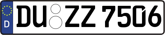 DU-ZZ7506