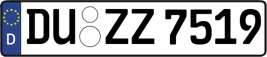 DU-ZZ7519