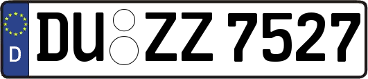 DU-ZZ7527
