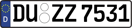 DU-ZZ7531