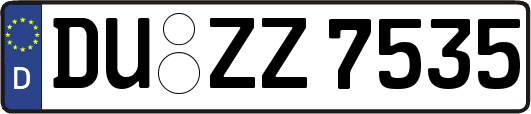 DU-ZZ7535