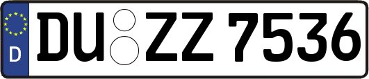 DU-ZZ7536