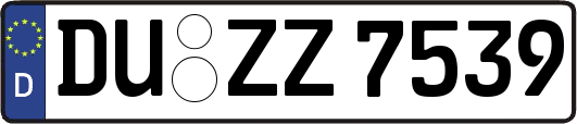 DU-ZZ7539