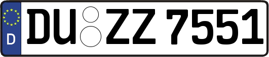 DU-ZZ7551