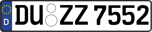 DU-ZZ7552